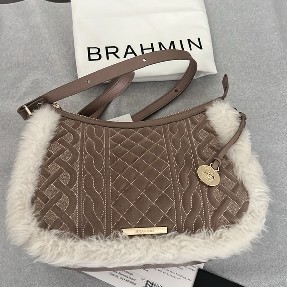 BRAHMIN Shayna Shetland Quilted Leather Crossbody - Picture 5 of 16